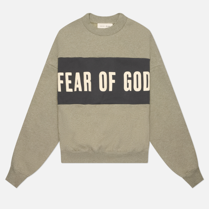 Мужская толстовка Fear of God ESSENTIALS Cropped Relaxed Panelled