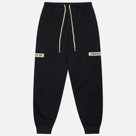 Мужские брюки Fear of God ESSENTIALS Classic Fit, цвет чёрный, размер S