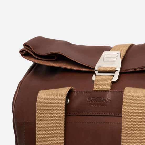 Рюкзак Brooks England Pickwick Thick Leather Small Dark Tan Brown