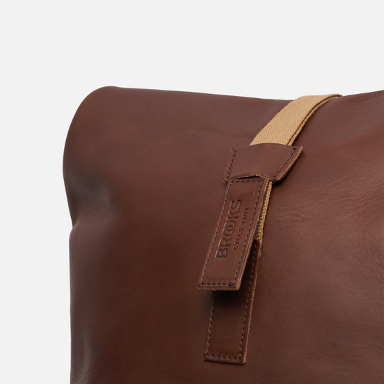 Рюкзак Brooks England Pickwick Thick Leather Small Dark Tan Brown