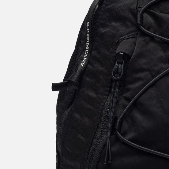 Рюкзак C.P. Company GD Nylon Sateen Shoulder Black