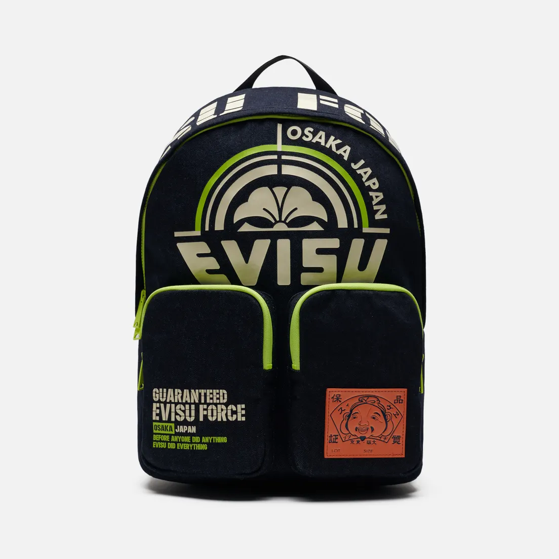 Evisu Рюкзак Heritage Camoflage Denim Logo Printed