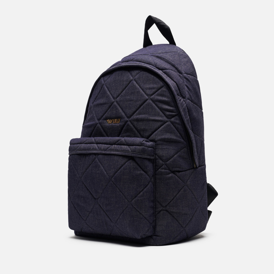 Рюкзак Evisu Quilted Denim Indigo