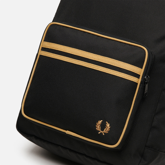 Рюкзак Fred Perry Twin Tipped Black/Champagne
