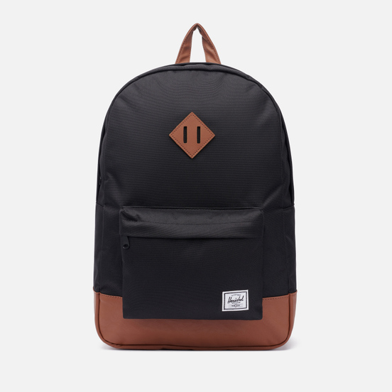 Рюкзак Herschel Supply Co. Heritage Black/Tan Synthetic Leather