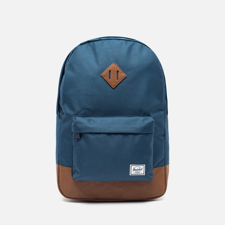 Рюкзак Herschel Supply Co. Heritage 21.5L Navy/Tan Synthetic Leather