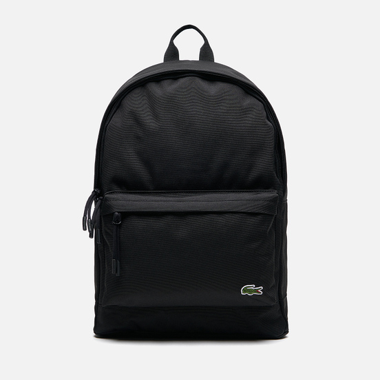 Рюкзак Lacoste Neocroc Canvas Zip Pocket Black
