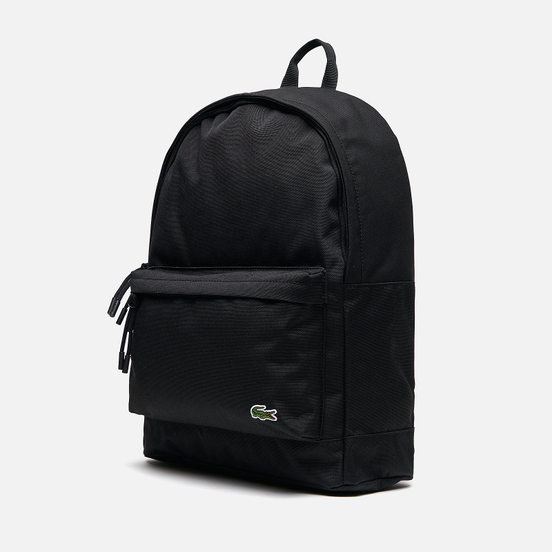 Рюкзак Lacoste Neocroc Canvas Zip Pocket Black