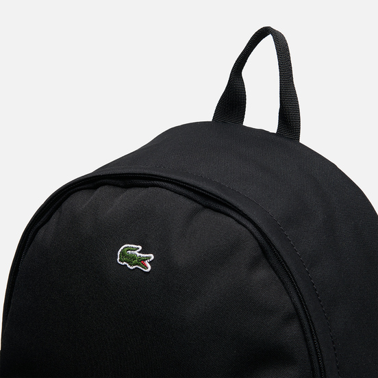 Рюкзак Lacoste Reflective Canvas Zippered Black