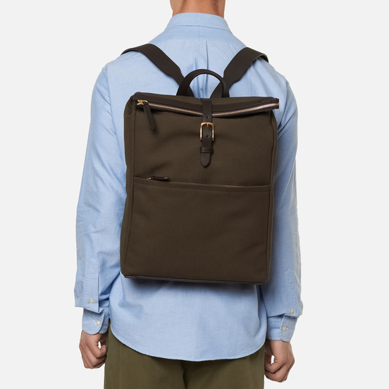 Рюкзак Mismo M/S Express Army/Dark Brown