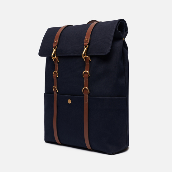 Рюкзак Mismo M/S Backpack Midnight Blue/Cuoio