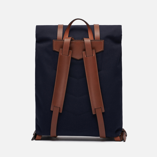 Рюкзак Mismo M/S Backpack Midnight Blue/Cuoio