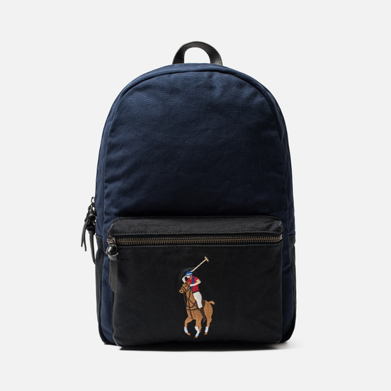 Рюкзак Polo Ralph Lauren Canvas Big Pony Navy/Black