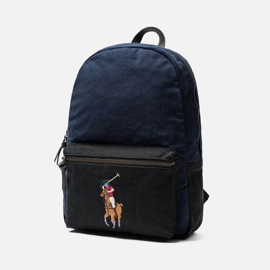 Рюкзак Polo Ralph Lauren Canvas Big Pony Navy/Black