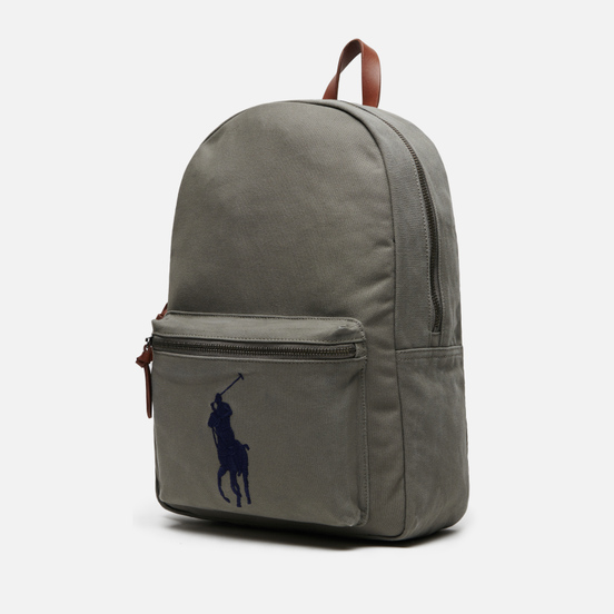 Рюкзак Polo Ralph Lauren Cotton Canvas Polo Pony College Grey
