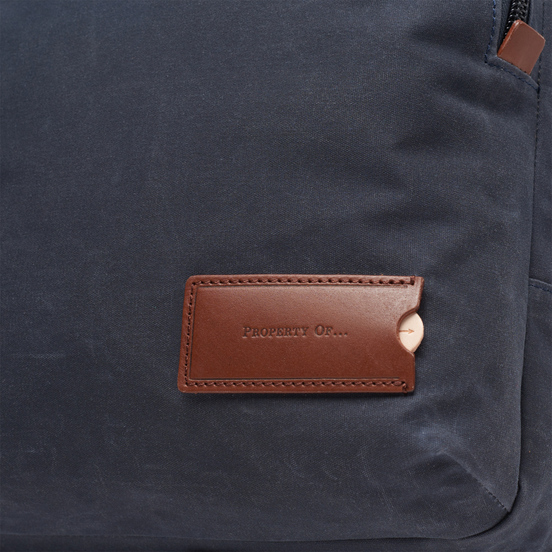 Рюкзак Property Of... Johannes Indigo/Brown