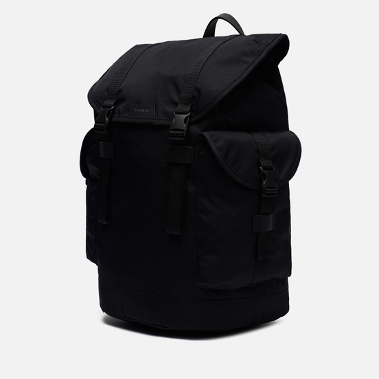 Рюкзак Sandqvist Charlie Black/Black Leather