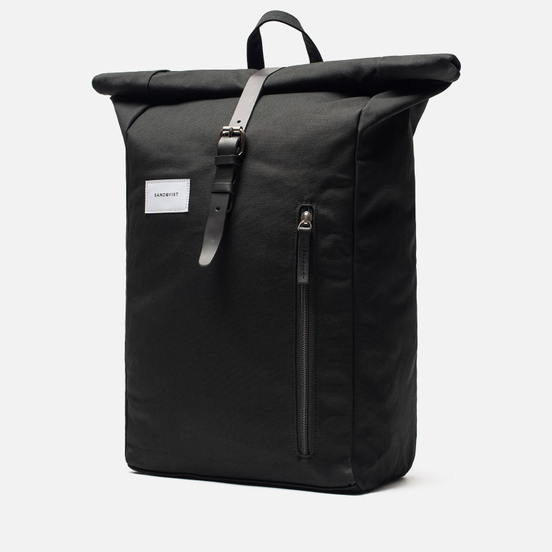 Рюкзак Sandqvist Dante Black/Black Leather