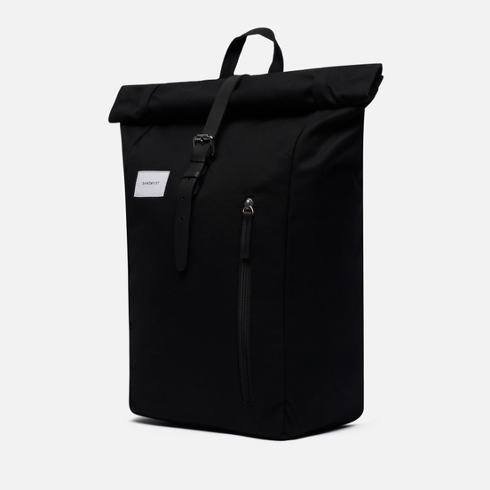 Рюкзак Sandqvist Dante Black/Black Leather