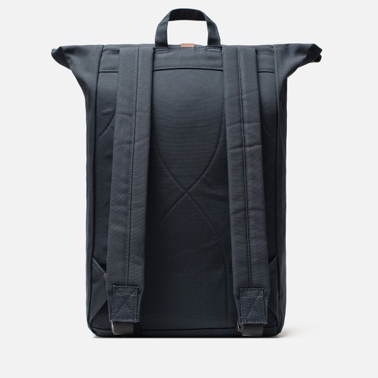Рюкзак Sandqvist Dante Navy/Cognac Brown Leather