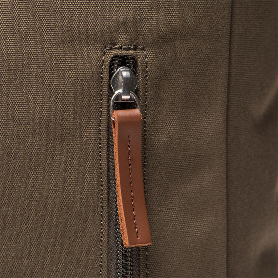 Рюкзак Sandqvist Dante Olive/Cognac Brown Leather