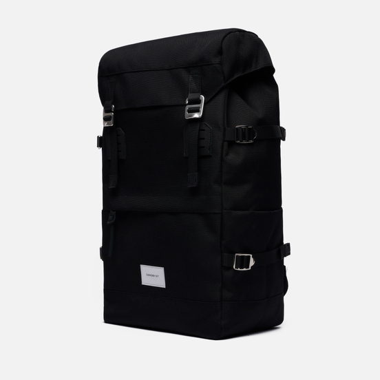 Рюкзак Sandqvist Harald 21L Black/Black Leather