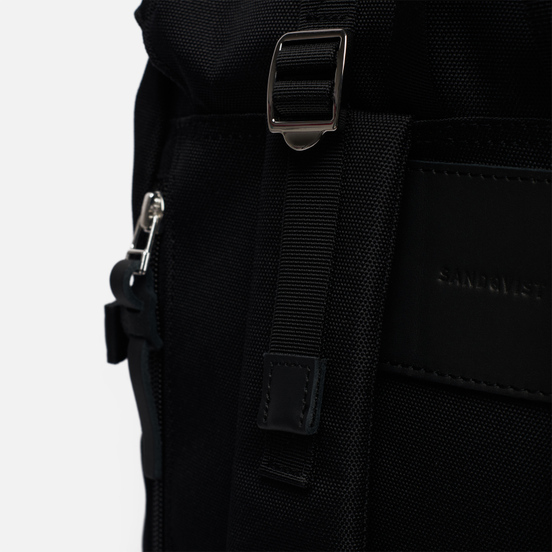 Рюкзак Sandqvist Harald 21L Black/Black Leather