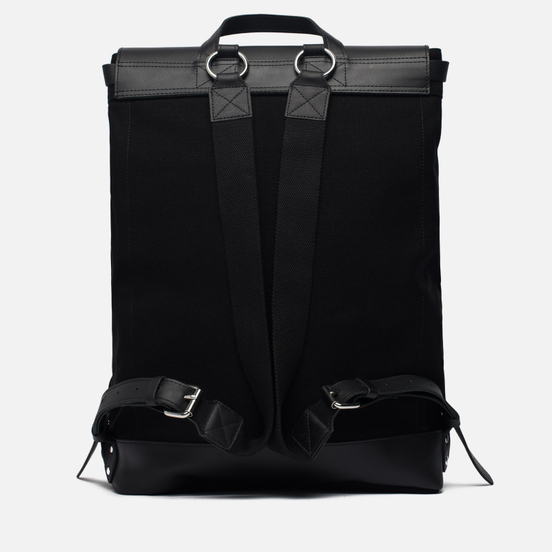 Рюкзак Sandqvist Hege 18L Black/Black Leather