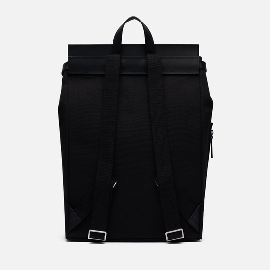 Рюкзак Sandqvist Hege Metal Hook 18L Black/Black Leather