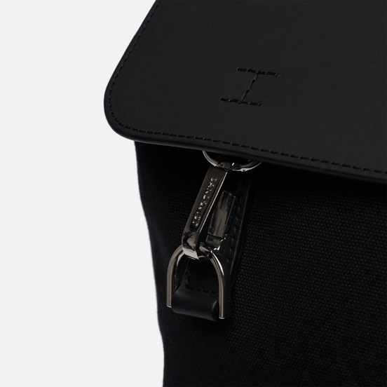 Рюкзак Sandqvist Hege Metal Hook 18L Black/Black Leather