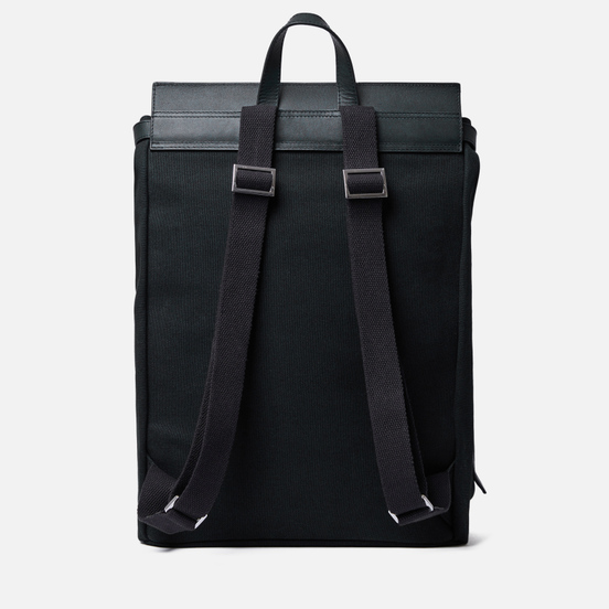 Рюкзак Sandqvist Hege Metal Hook 18L Black/Black Leather