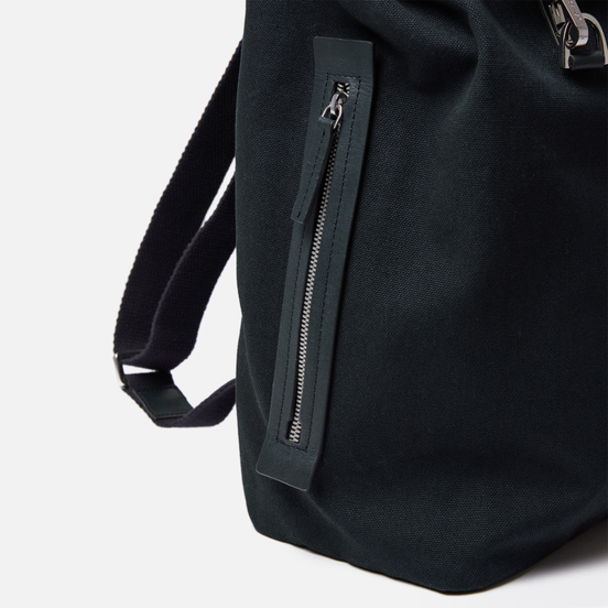 Рюкзак Sandqvist Hege Metal Hook 18L Black/Black Leather