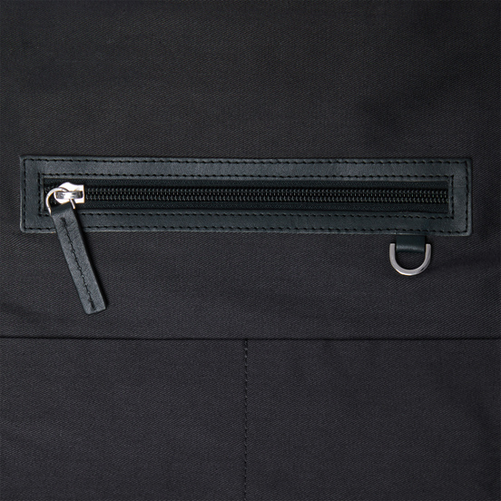 Рюкзак Sandqvist Hege Metal Hook 18L Black/Black Leather