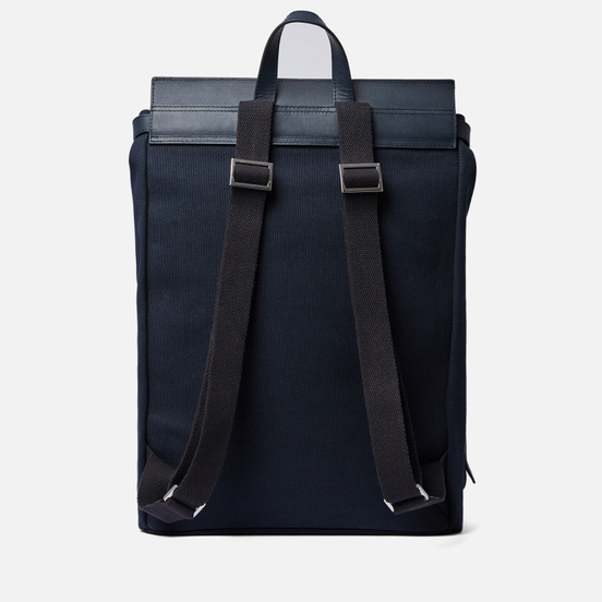 Рюкзак Sandqvist Hege Metal Hook 18L Navy/Navy Leather