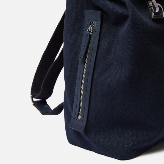 Рюкзак Sandqvist Hege Metal Hook 18L Navy/Navy Leather