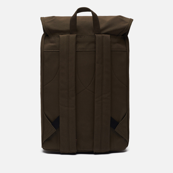 Рюкзак Sandqvist Roald 17L Olive/Cognac Brown Leather