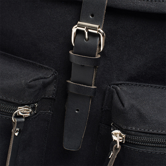 Рюкзак Sandqvist Roald 17L Black/Black Leather