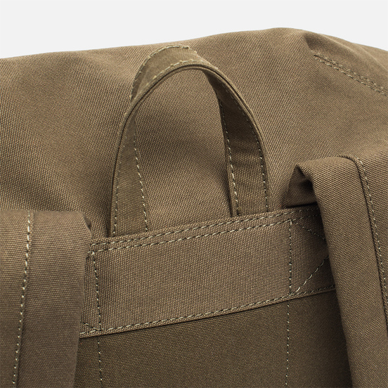 Рюкзак Sandqvist Roald 17L Olive/Cognac Brown Leather
