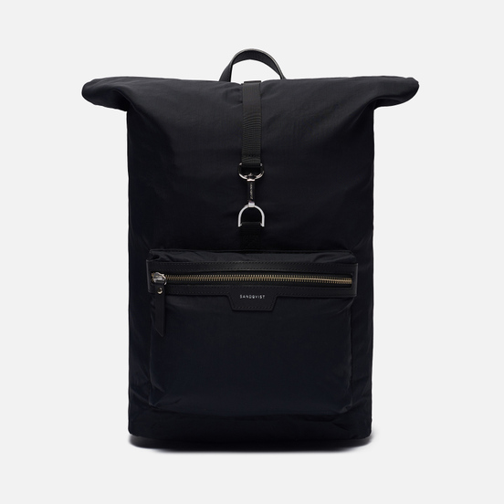 Рюкзак Sandqvist Siv Black/Black Leather