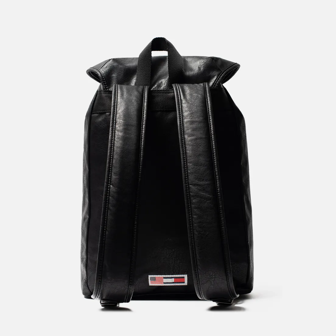 Tommy Jeans Рюкзак Heritage Leather Large Flag