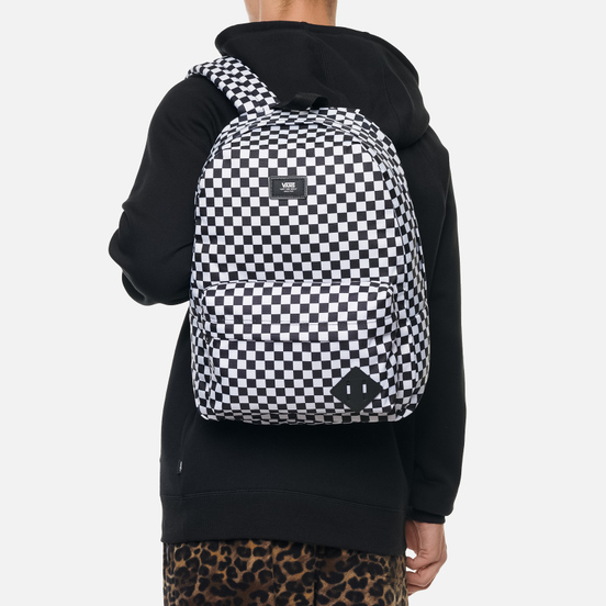 Рюкзак Vans Old Skool III Off The Wall Check Black/White
