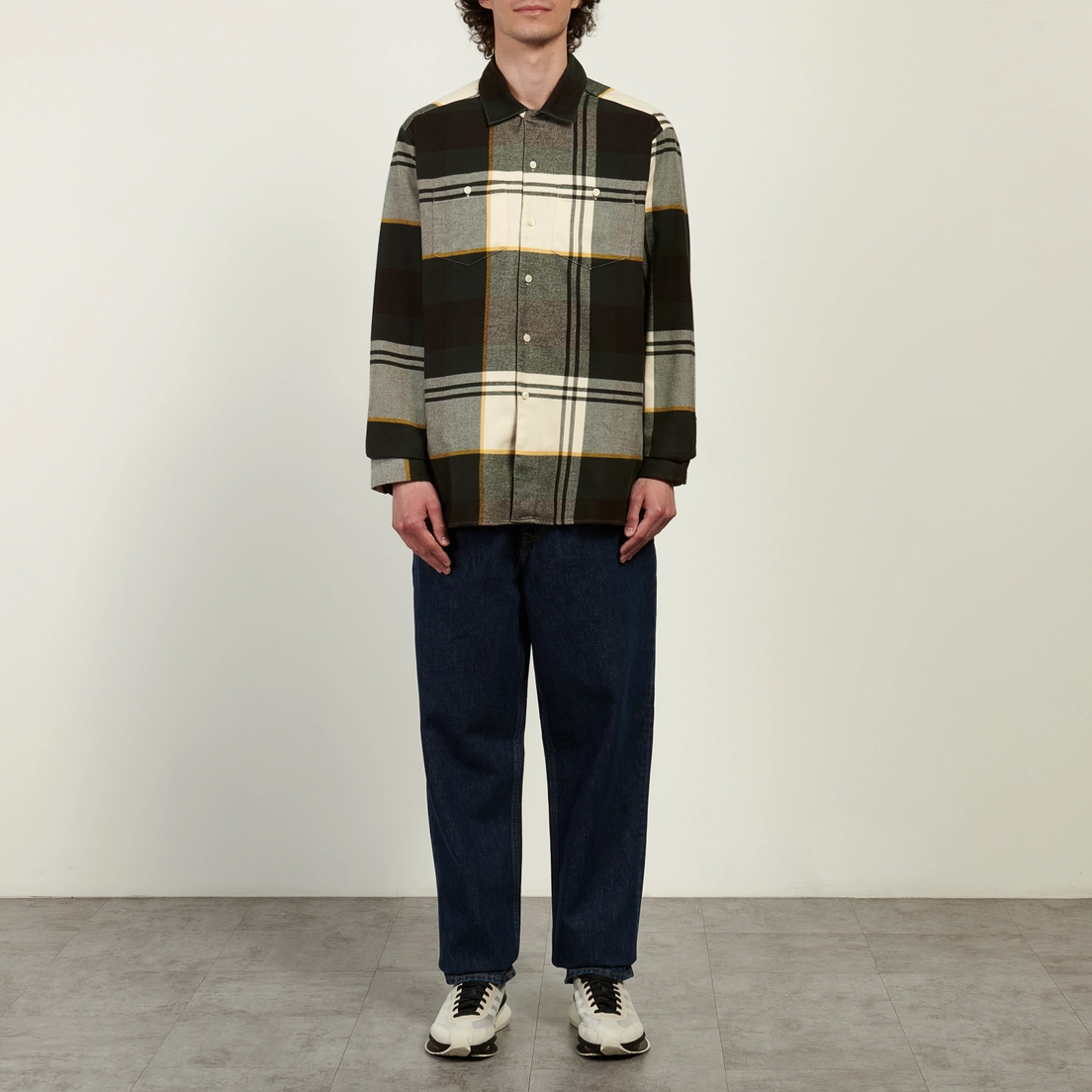 NOAH Мужская рубашка Plaid Lightweight