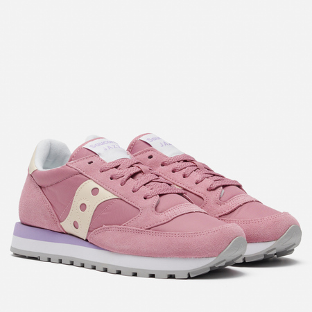 фото Женские кроссовки saucony jazz original, цвет розовый, размер 37 eu