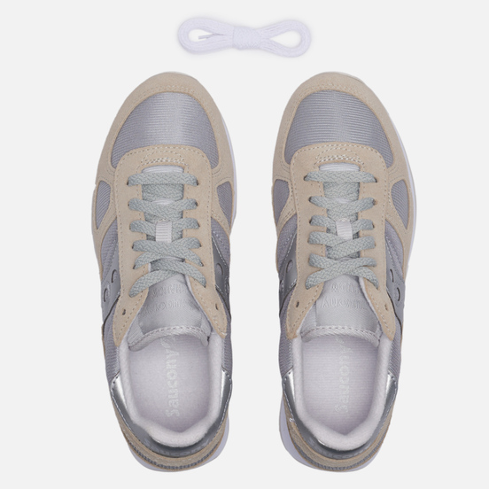 Женские кроссовки Saucony Shadow Original White/Grey/Silver
