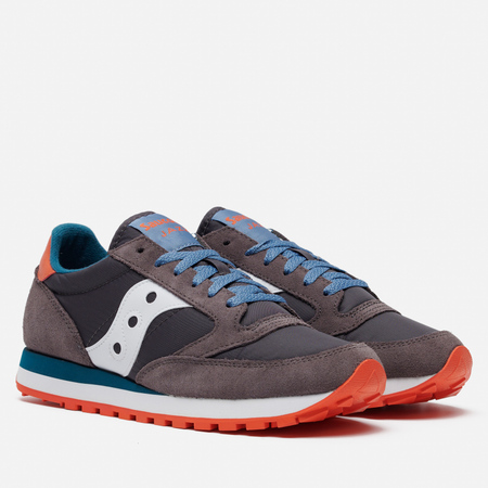 фото Кроссовки saucony jazz original, цвет серый, размер 37 eu