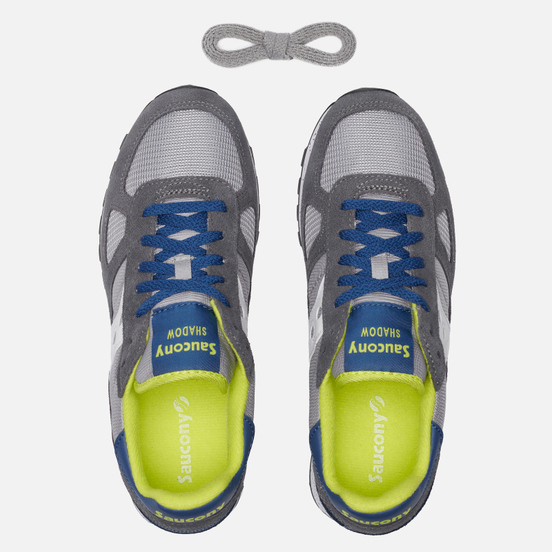 Мужские кроссовки Saucony Shadow Original Grey/Blue/Yellow