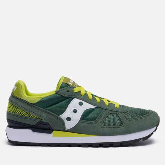 Мужские кроссовки Saucony Shadow Original Green/White/Yellow