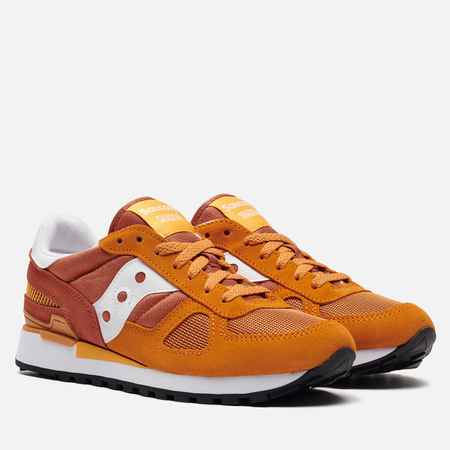 Мужские кроссовки Saucony Shadow Original, цвет оранжевый, размер 43 EU