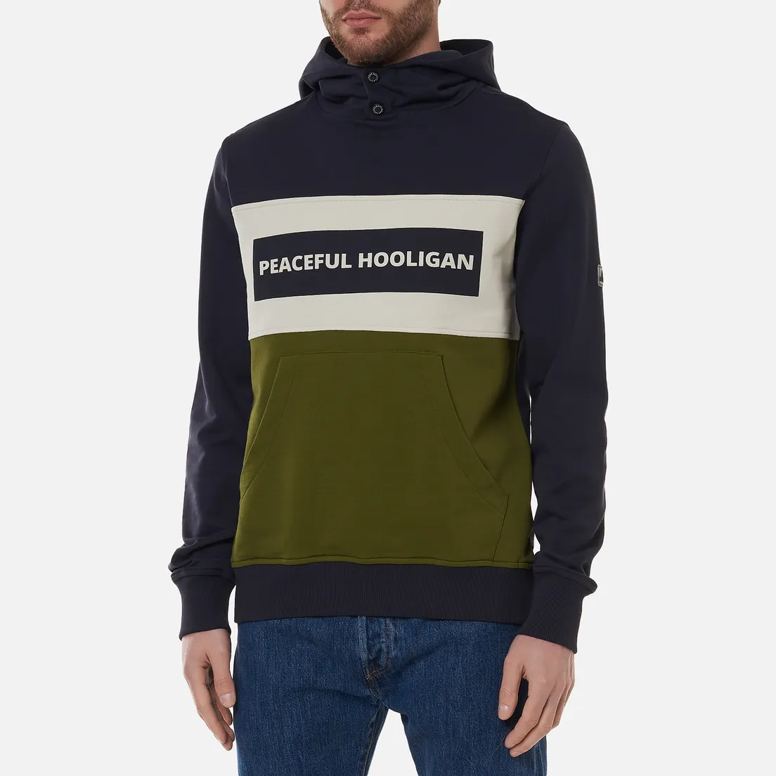 Peaceful Hooligan Мужская толстовка Mono Block Hoodie