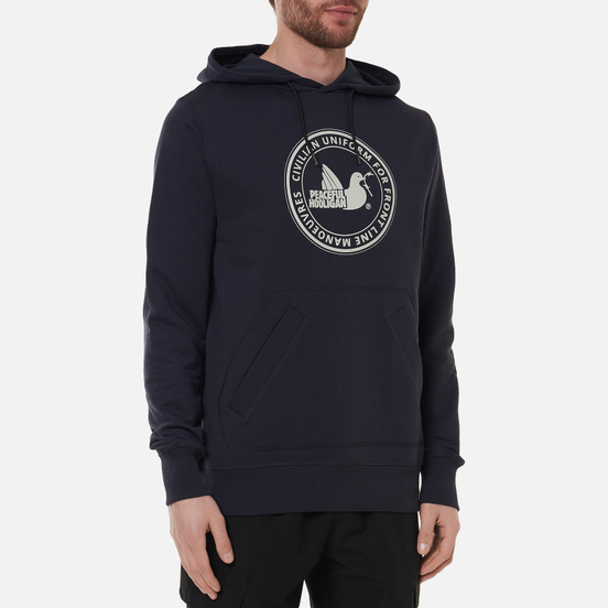 Мужская толстовка Peaceful Hooligan Norton Hoodie Navy